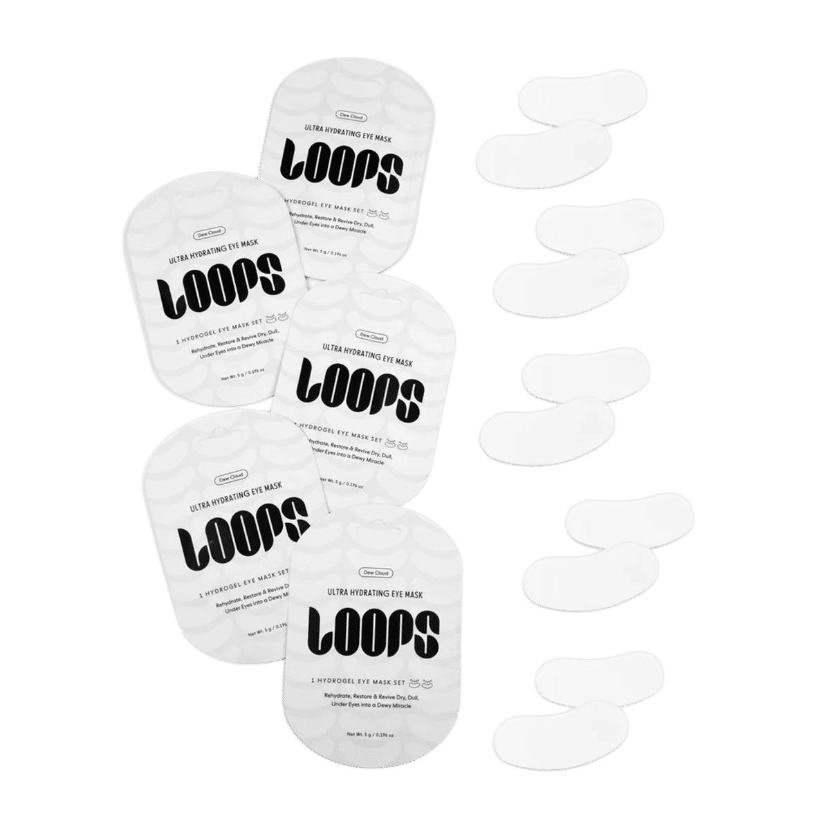 Dew Cloud Ultra Hydrating Hydrogel Eye Mask Set