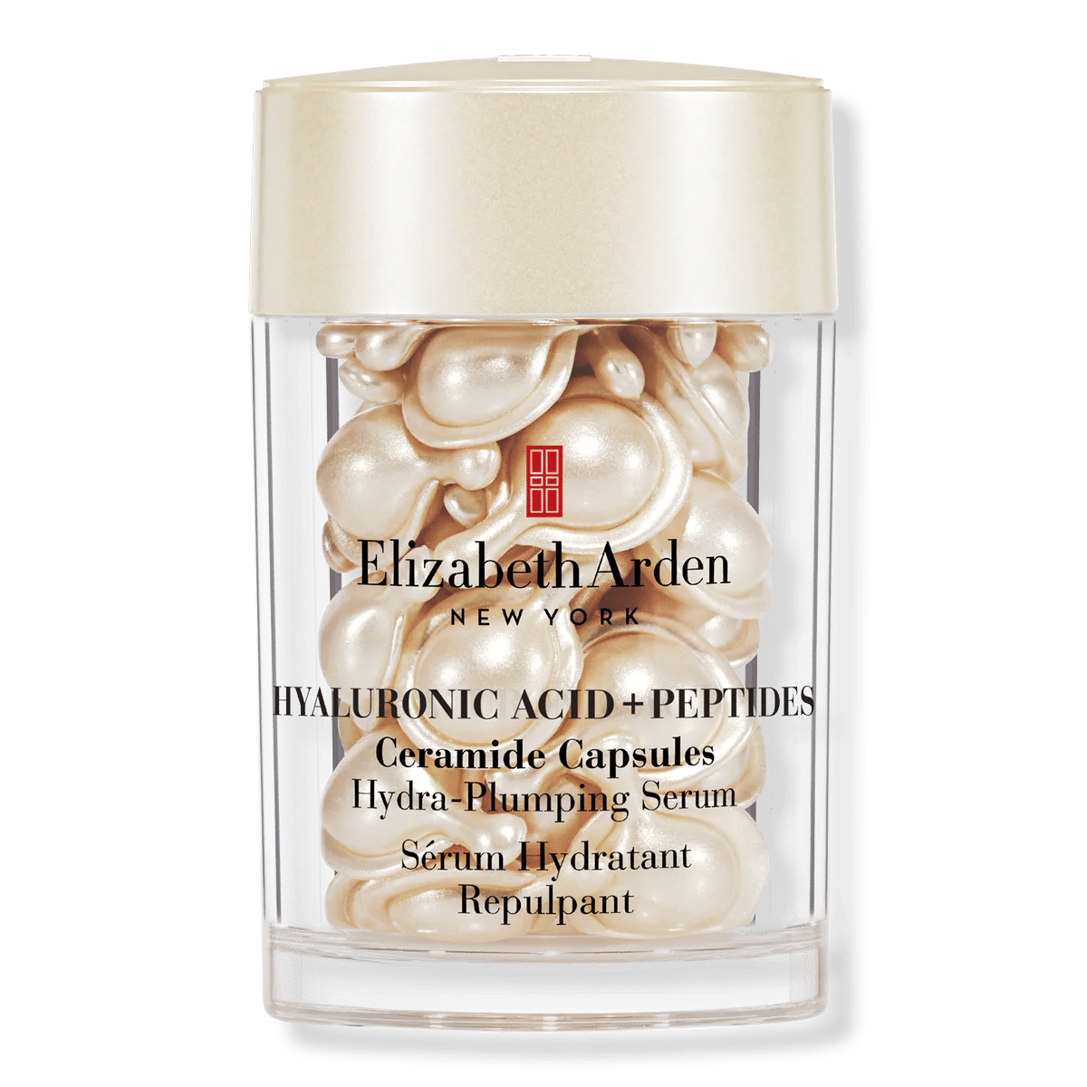 Hyaluronic Acid + Peptides Ceramide Capsules Hydra-Plumping Serum - 30 ct