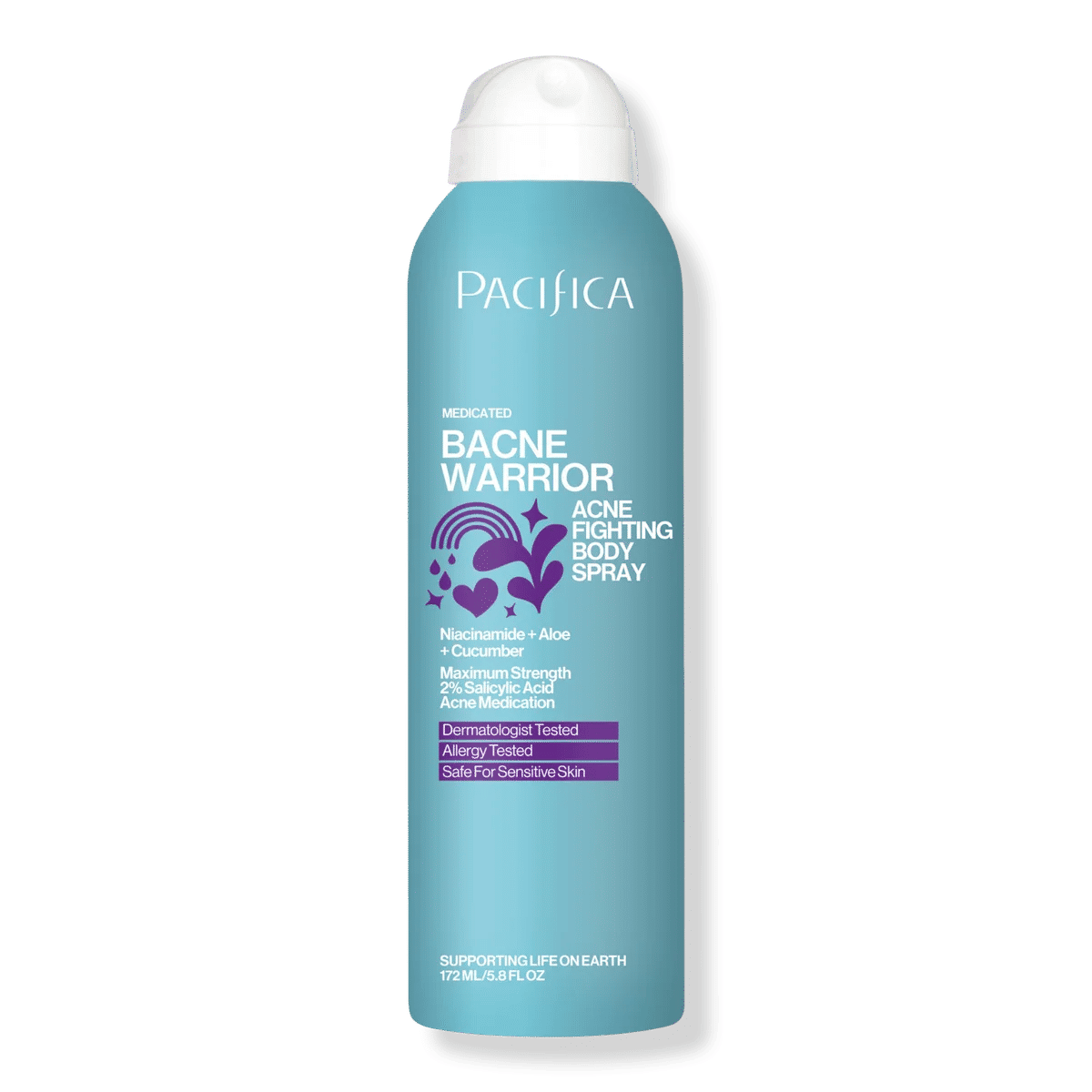 Bacne Warrior Acne Fighting Spray for Back and Chest Acne