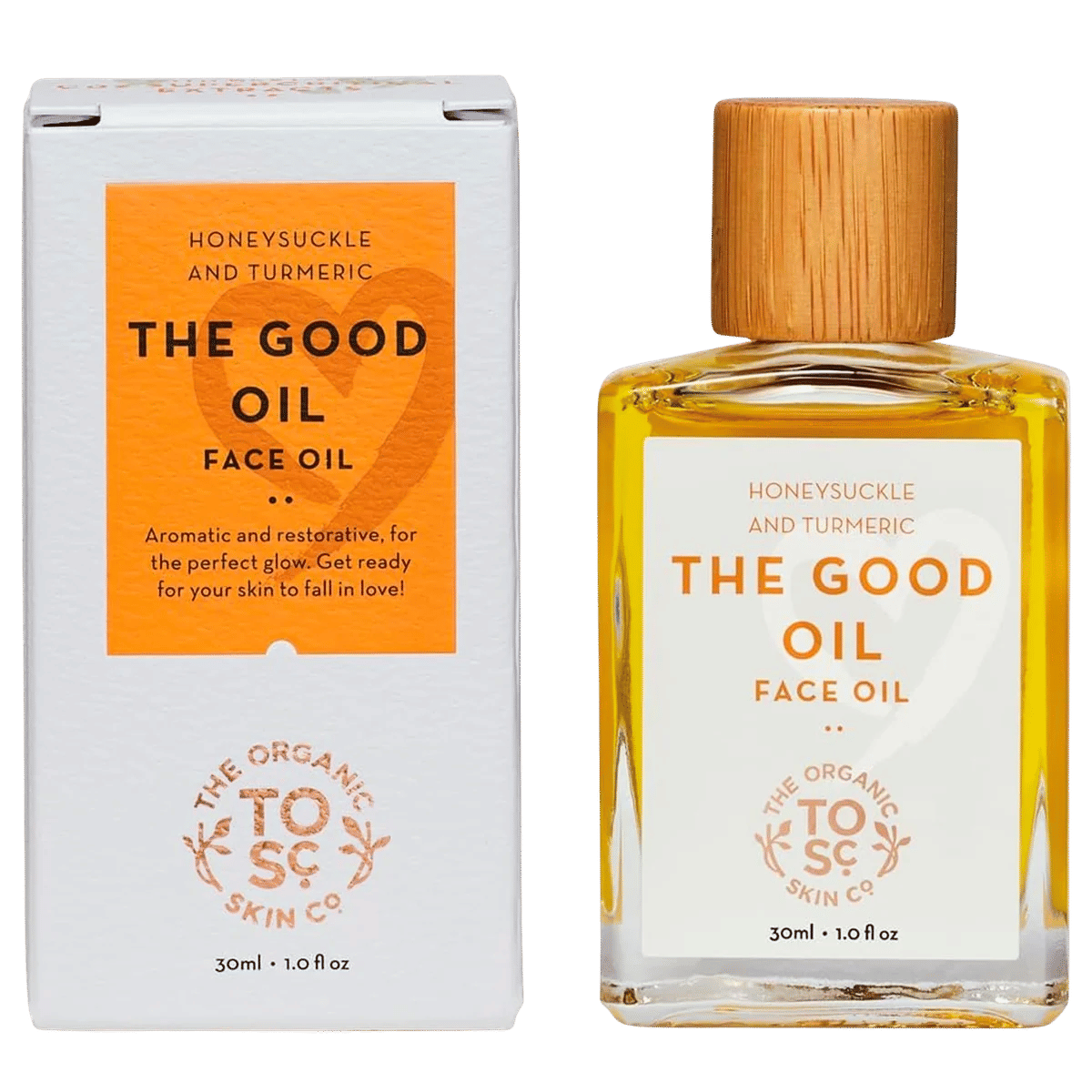 The Good Oil Honeysuckle and Turmeric Face Oil