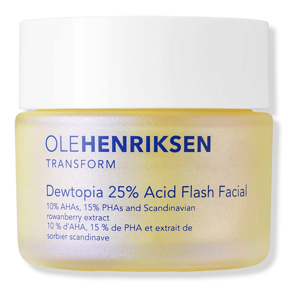Dewtopia 25% AHA + PHA Flash Facial Exfoliating Face Mask