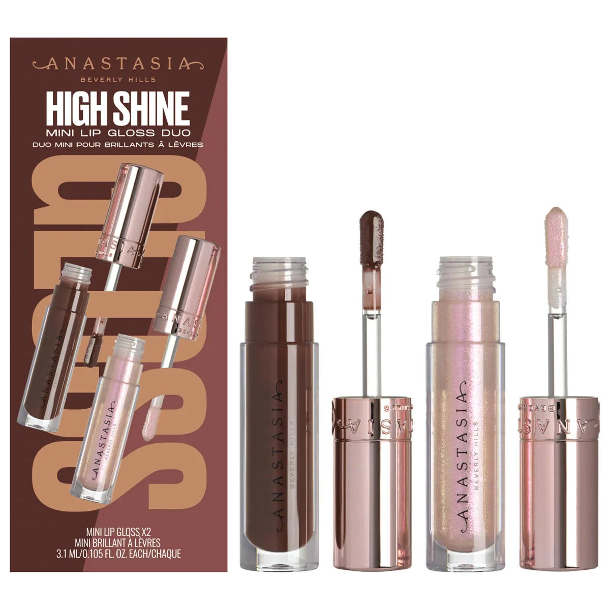 Mini High Shine Lip Gloss Duo