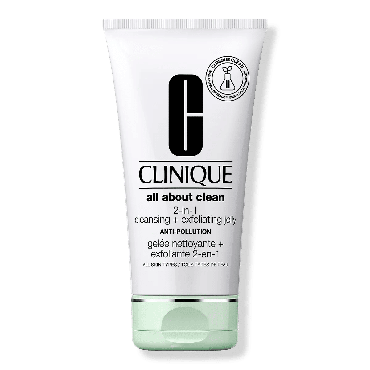 All About Clean 2-in-1 Face Cleansing + Exfoliating Jelly Cleanser with Salicylic Acid