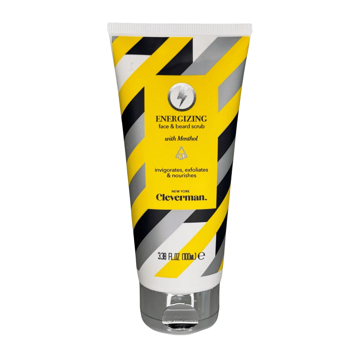 Energizing Face & Beard Scrub with Menthol - Energizing