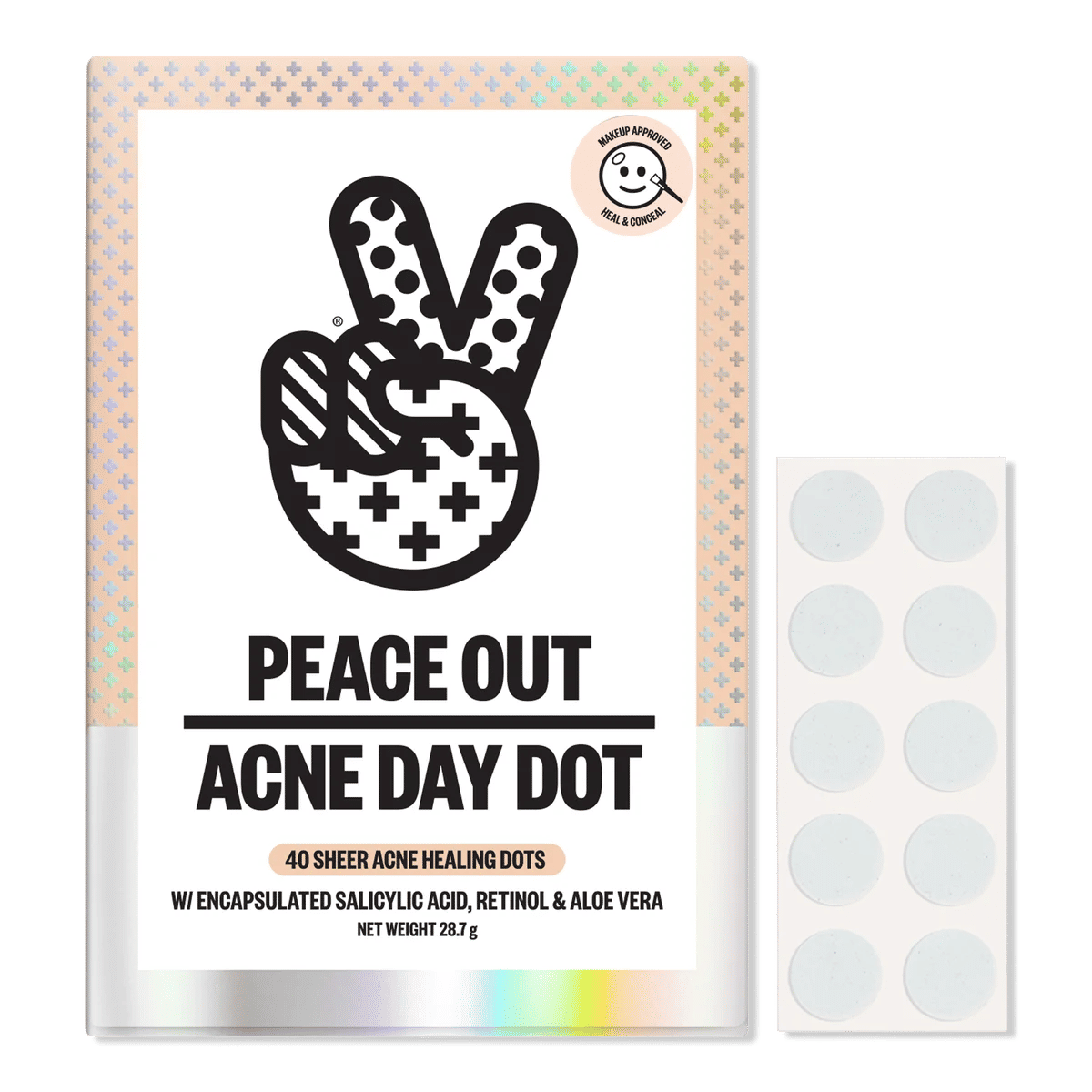 Salicylic Acid Sheer Acne Day Dots - 40 ct ($38 value)