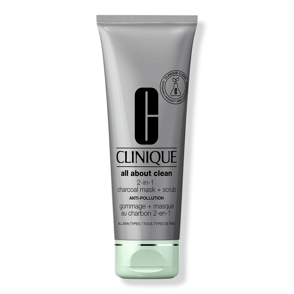 All About Clean 2-in-1 Charcoal Face Mask + Scrub