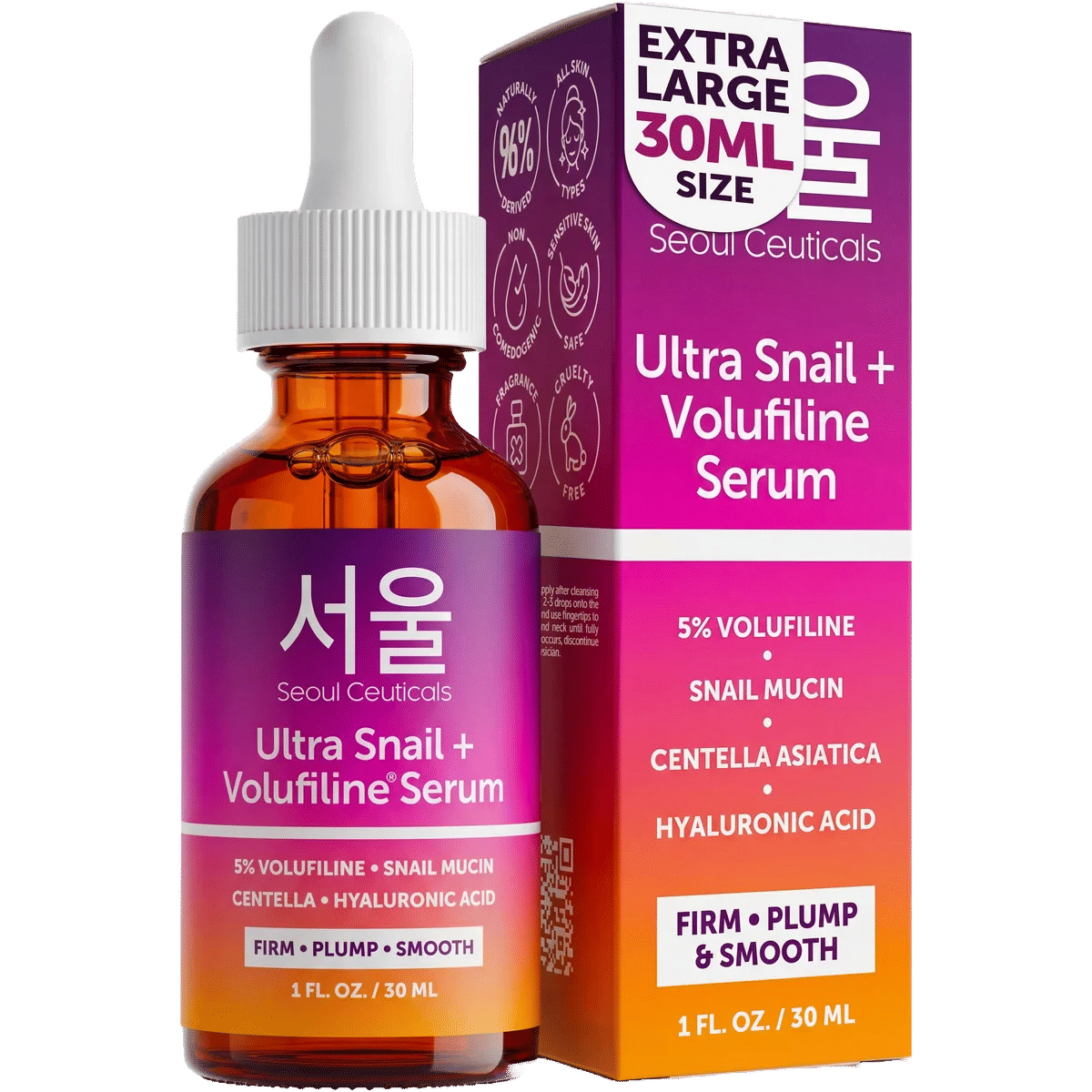 Korean Skincare Volufiline Snail Mucin Serum