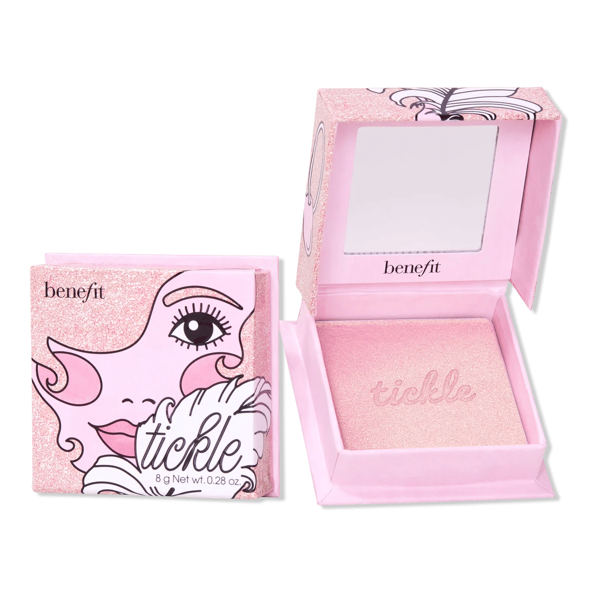 Tickle Golden Pink Powder Highlighter