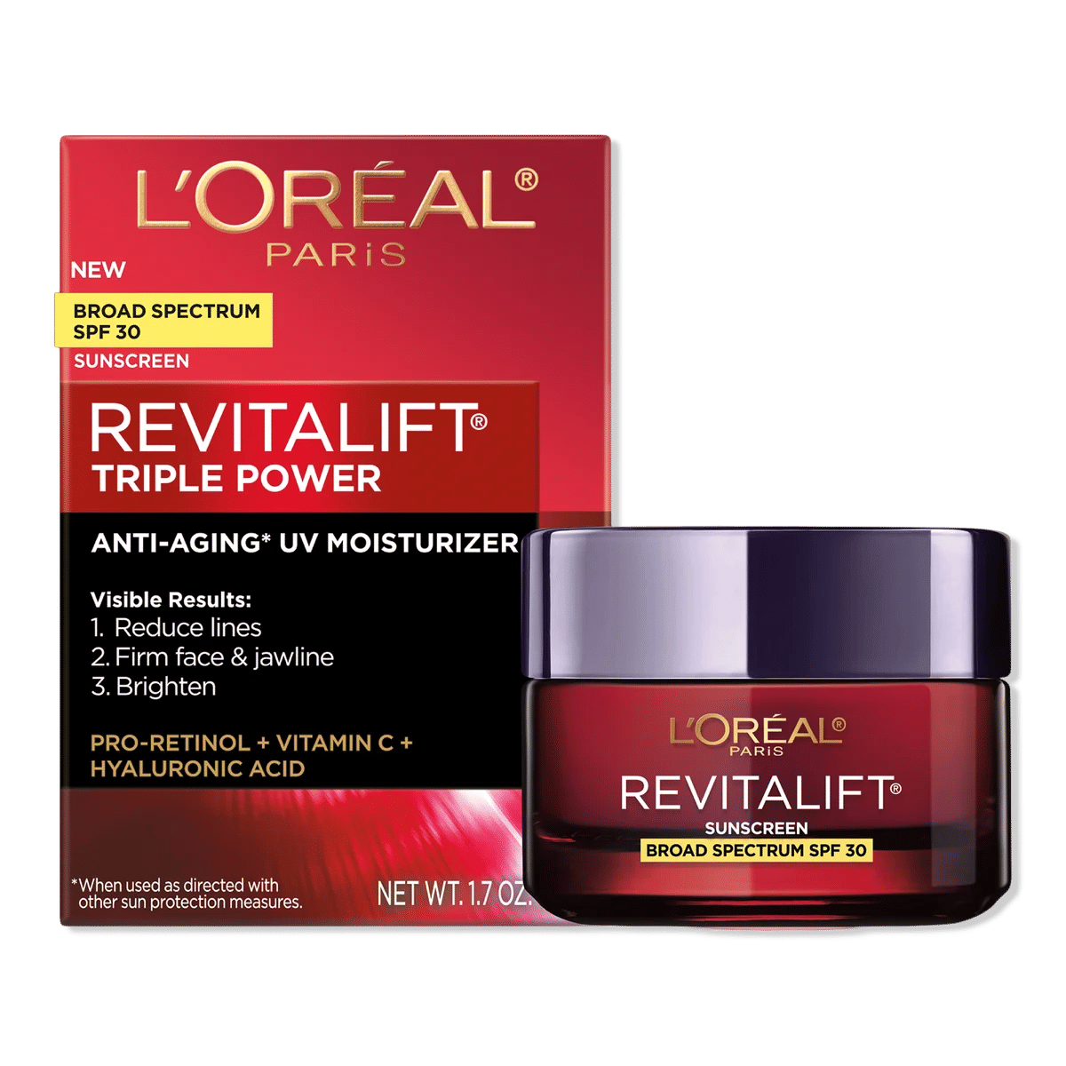 Revitalift Triple Power Face and Neck Moisturizer SPF 30