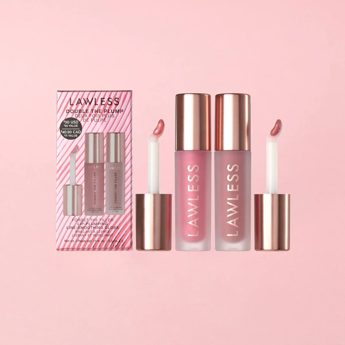Double the Plump Lip Gloss Set