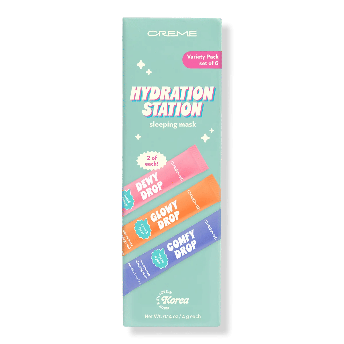 Drop One Squeeze Sleeping Mask Variety Pack