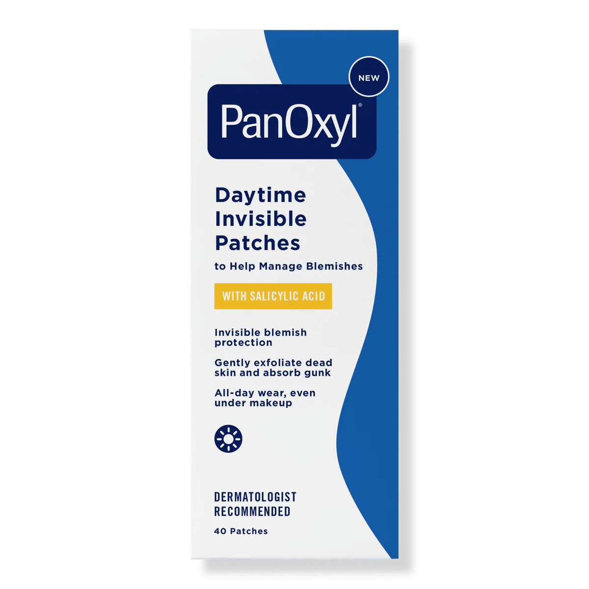 Daytime Invisible Patches with Salicylic Acid