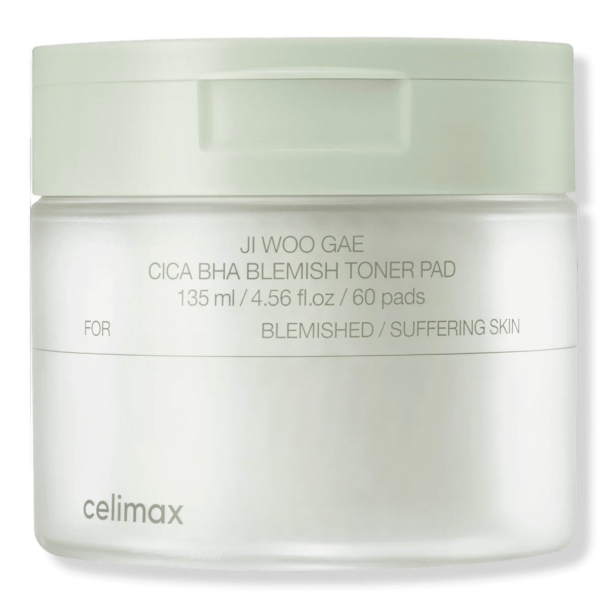 Jiwoogae Cica BHA Blemish Toner Pad