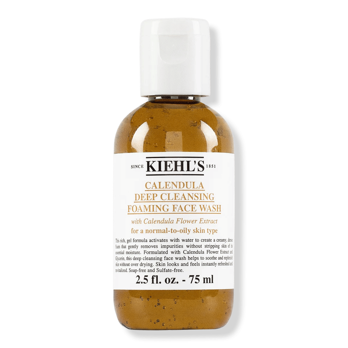 Travel Size Calendula Deep Cleansing Foaming Face Wash