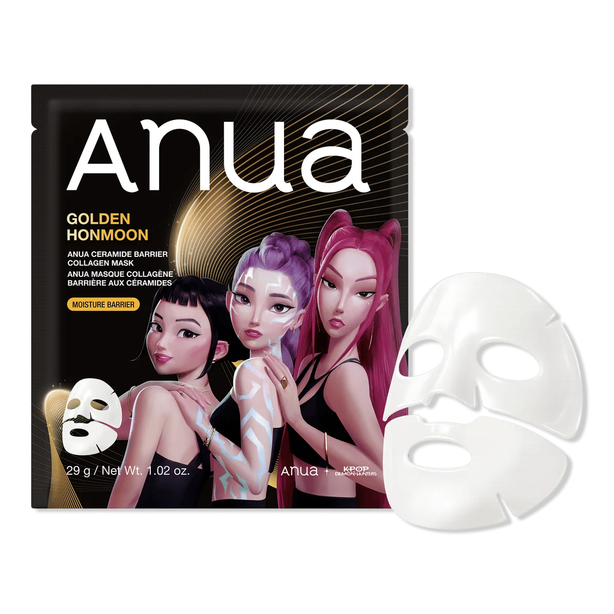 KPop Demon Hunters Ceramide Barrier Collagen Mask - 1 ct