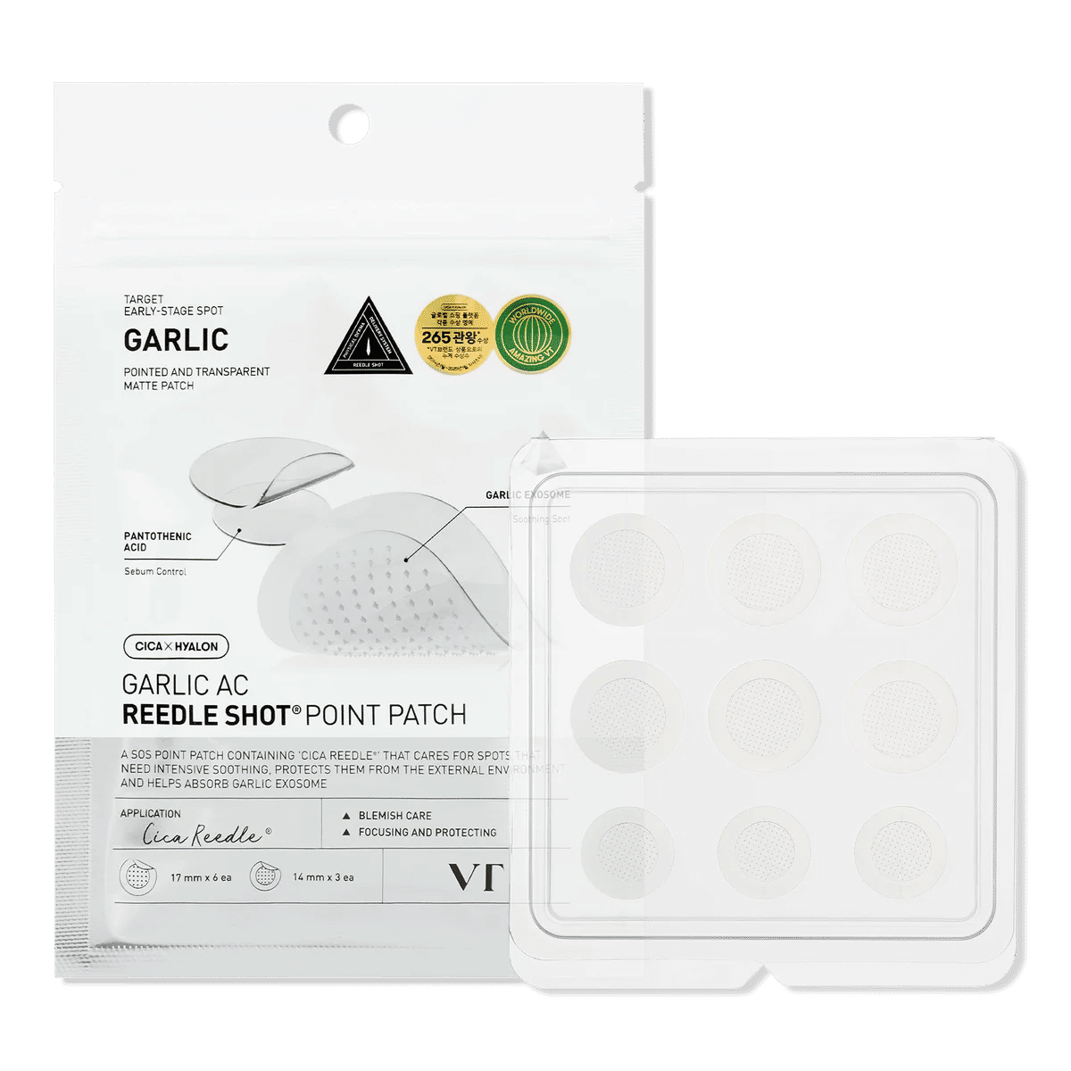 Garlic AC Reedle Shot Point Patch