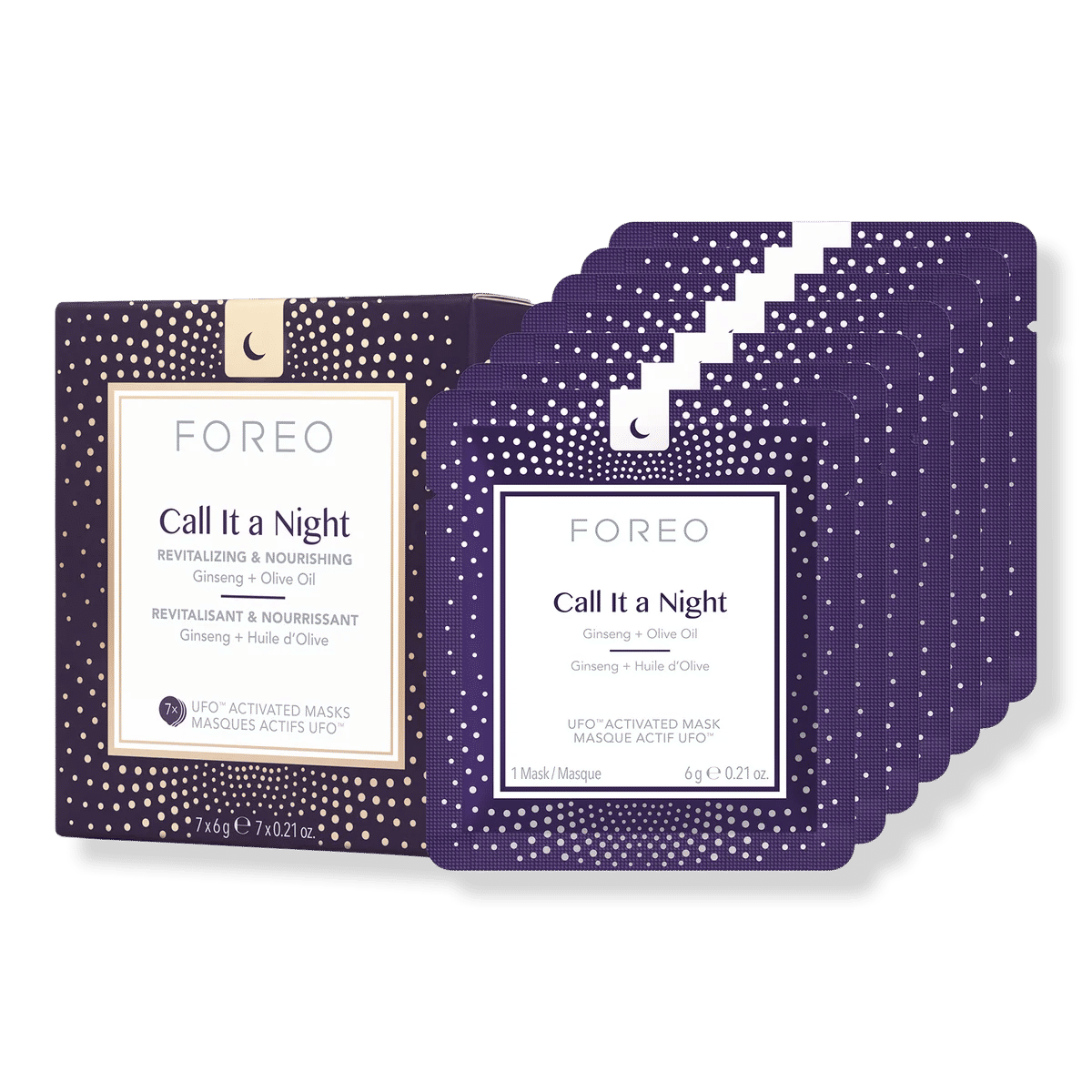 Call It A Night Revitalizing & Nourishing UFO Activated Sheet Masks