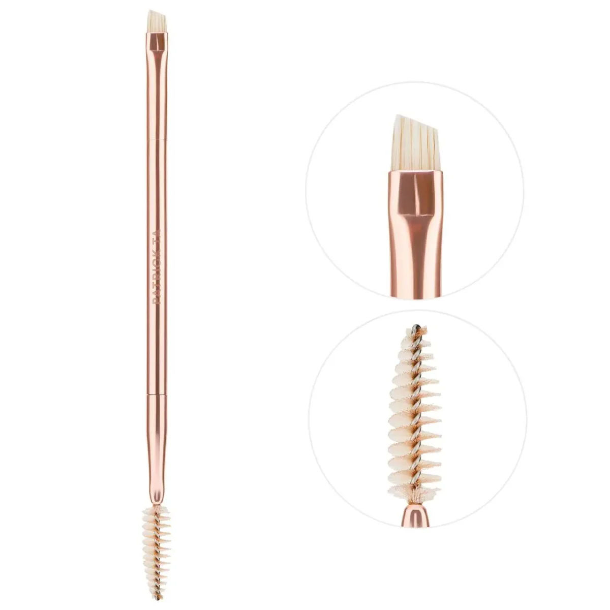 Dual-Ended Brow Brush