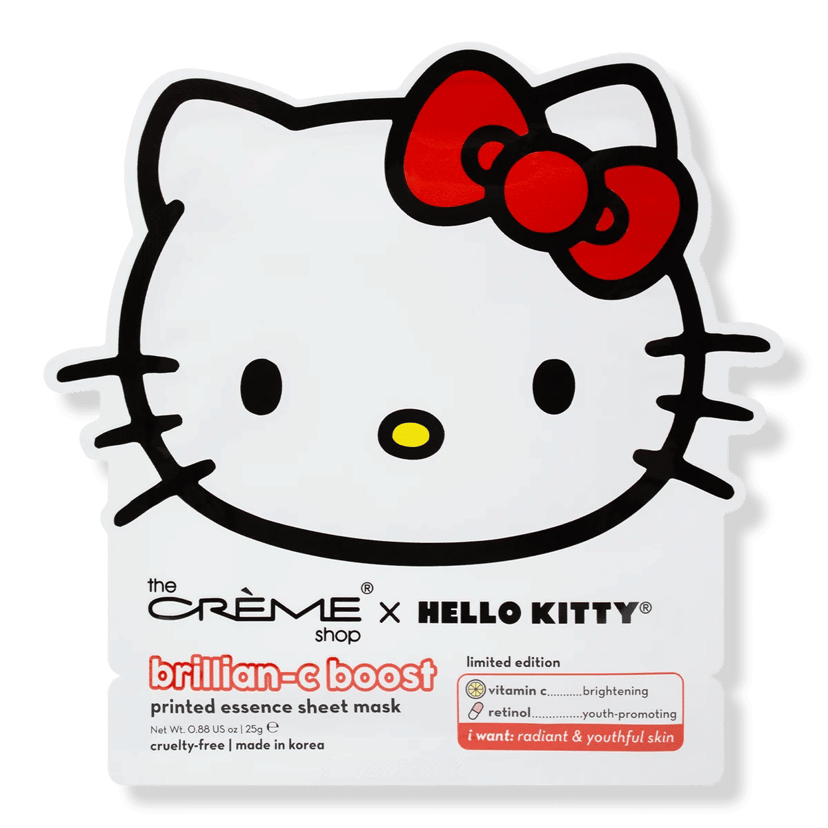 Hello Kitty Brillian-C Boost Printed Essence Sheet Mask