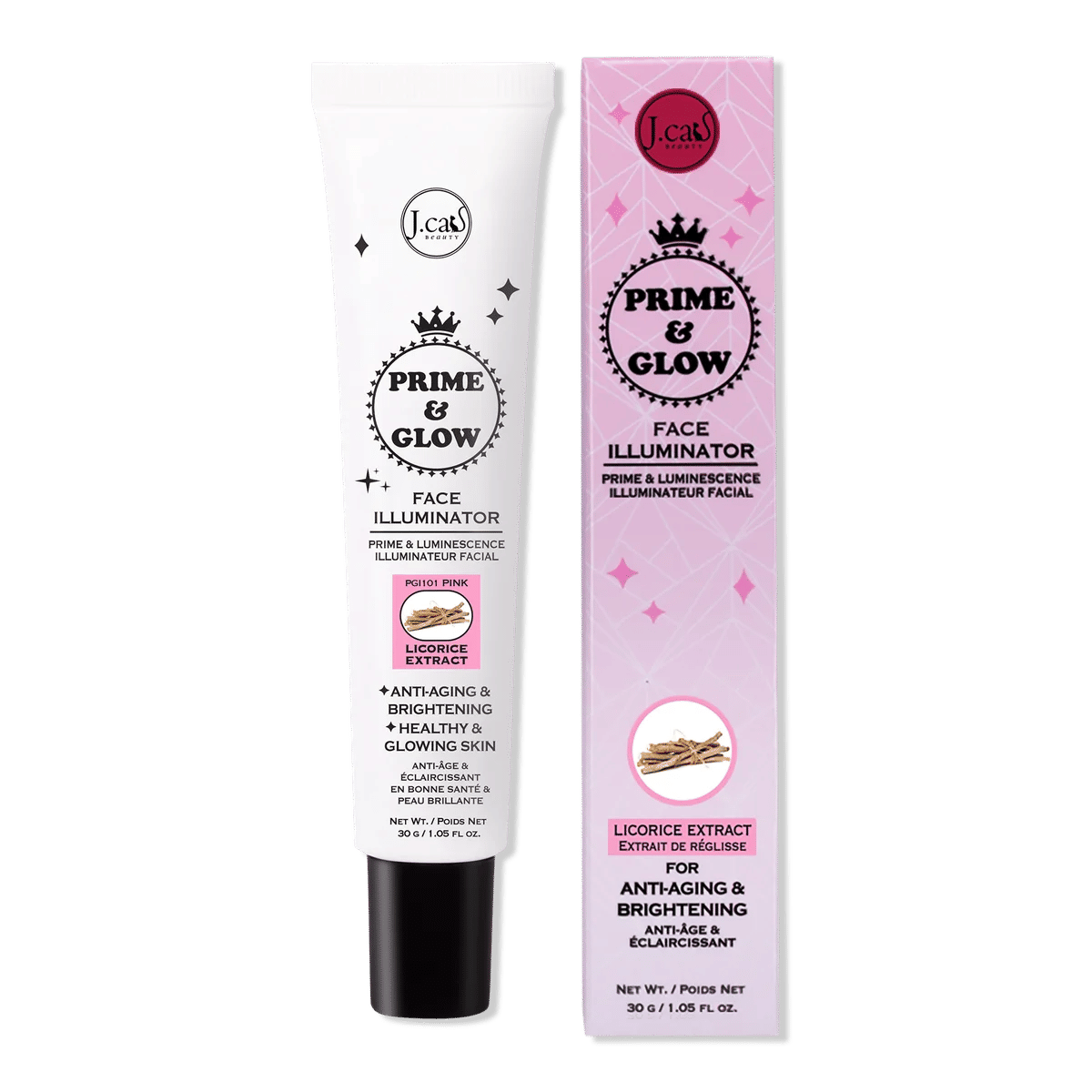 Prime & Glow Face Illuminator Licorice Extract Pink
