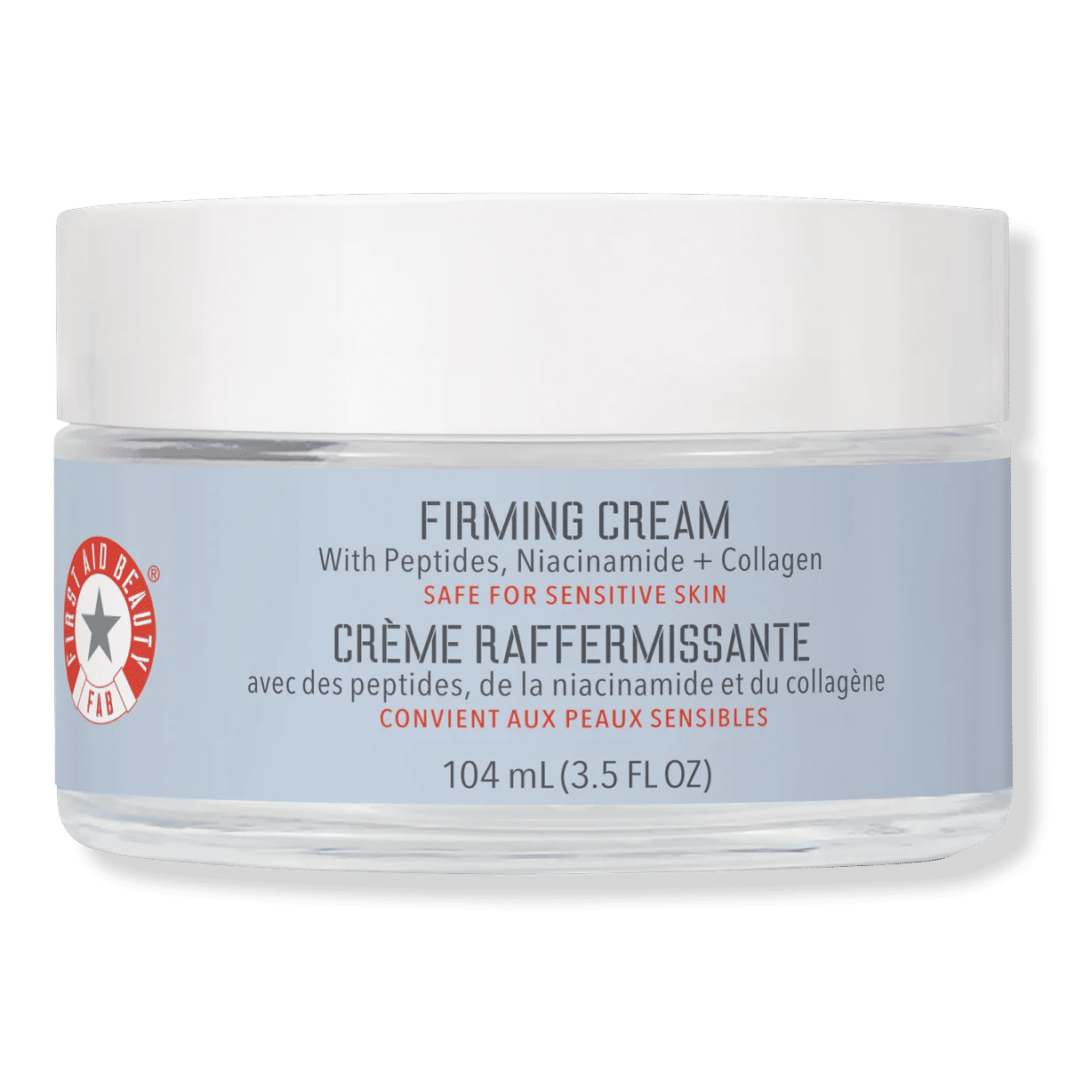 Firming Cream with Peptides, Niacinamide + Collagen - 3.4 oz