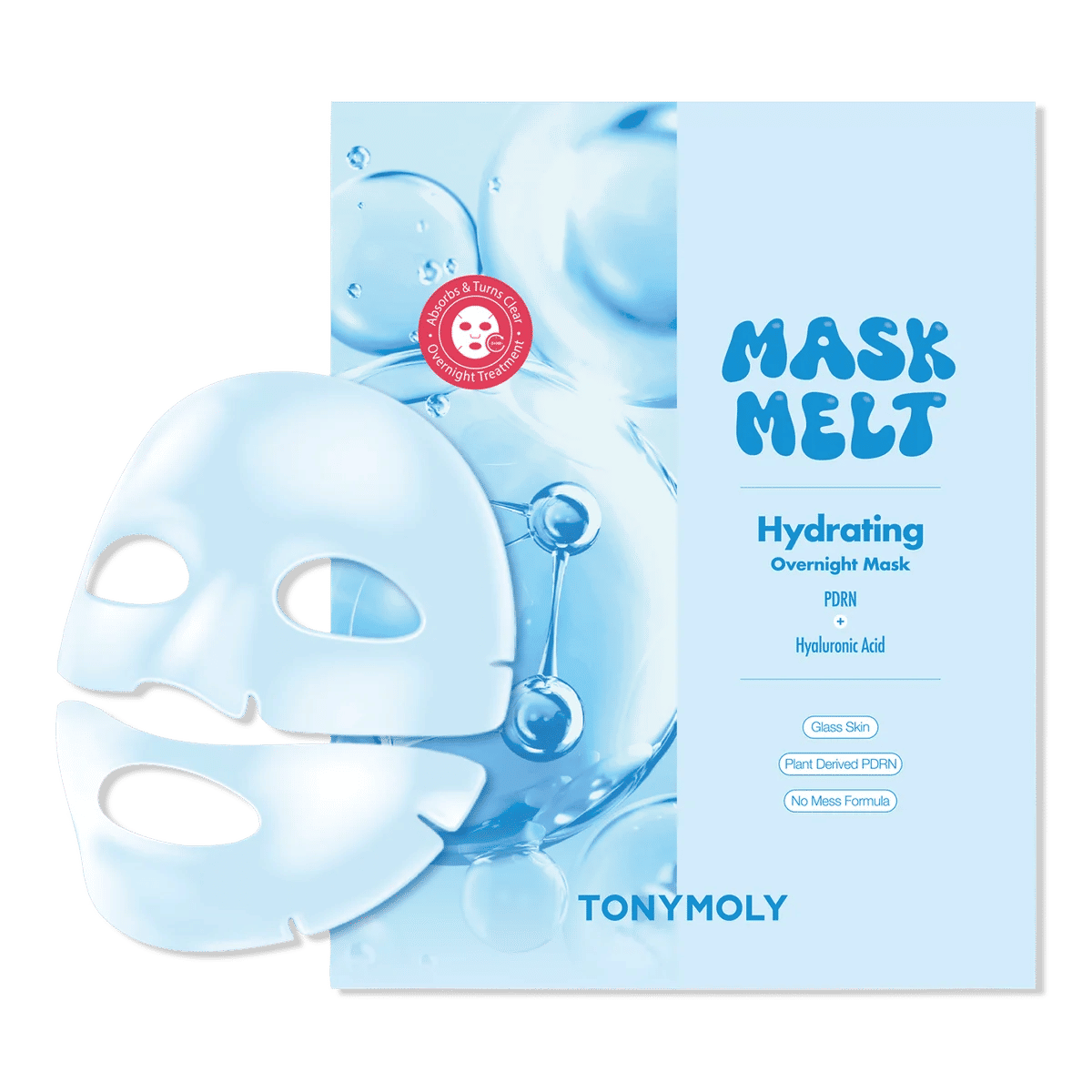 Mask Melt PDRN + Hyaluronic Acid Overnight Hydrogel Mask - 1 ct