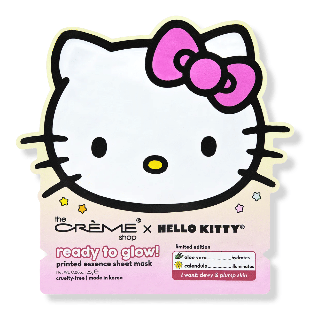 Hello Kitty Ready to Glow! Printed Essence Sheet Mask