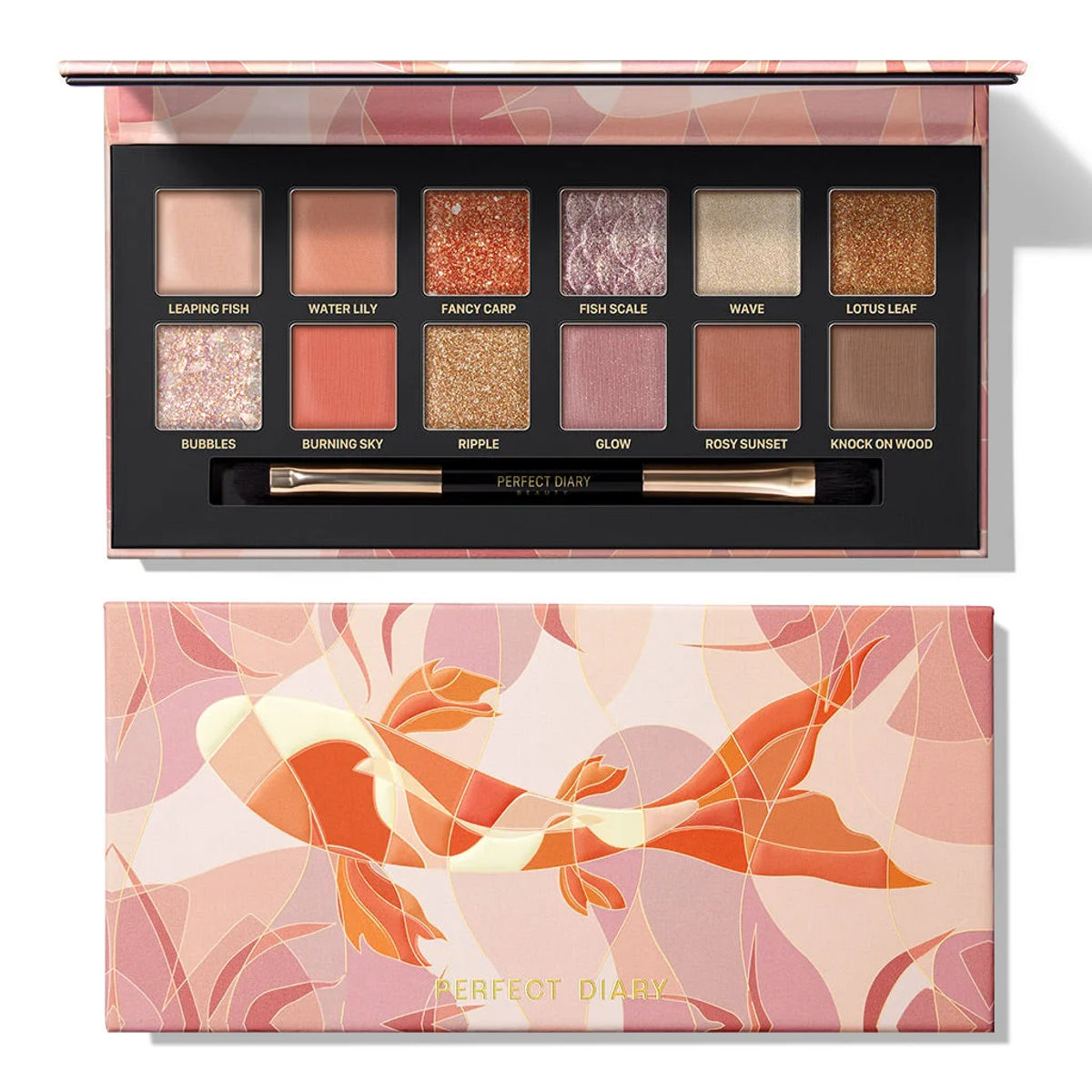 Perfect Diary Explorer Eyeshadow Palette 10 Fancy Carp