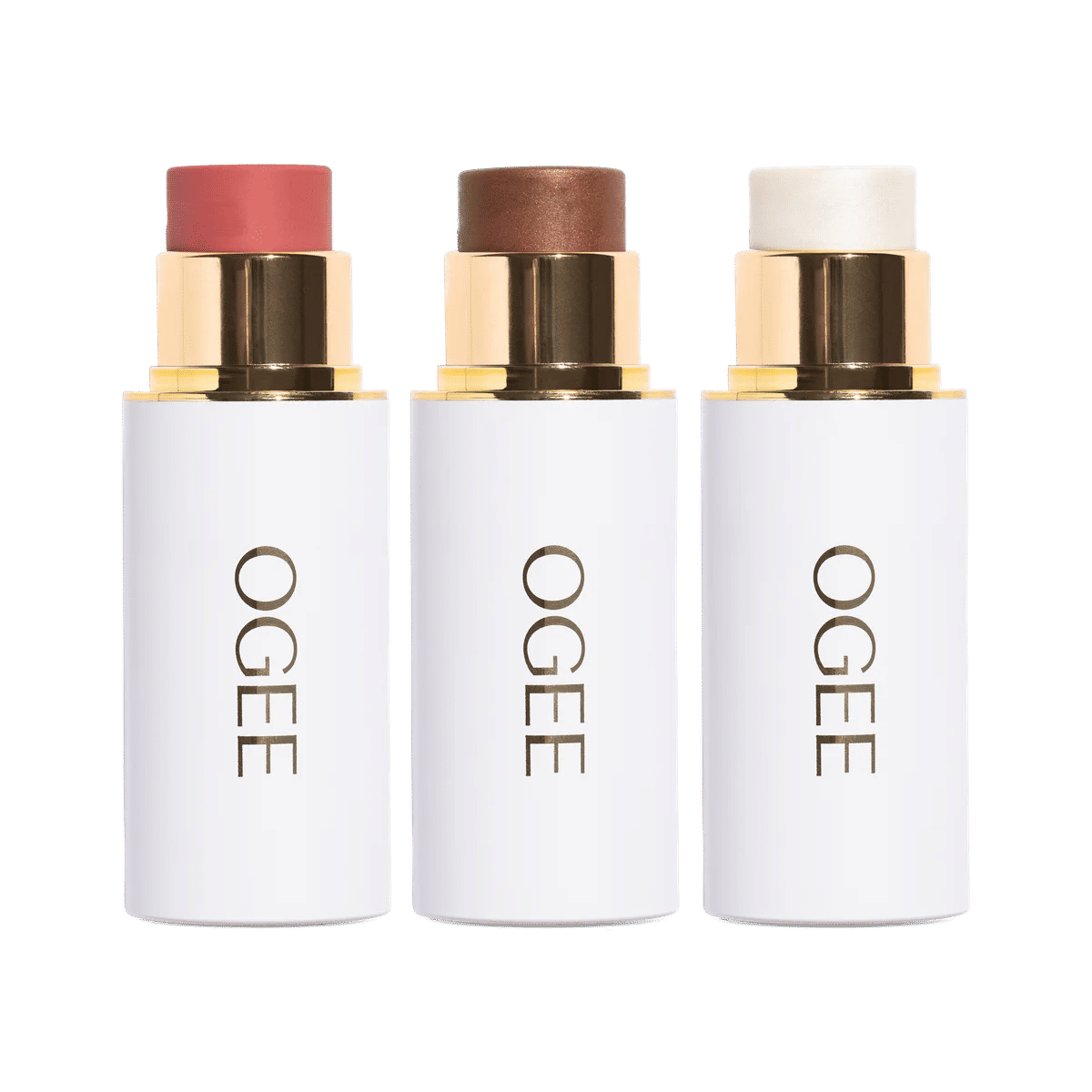 Crystal Contour Collection - Bronzer, Blush & Highlighter Face Sticks