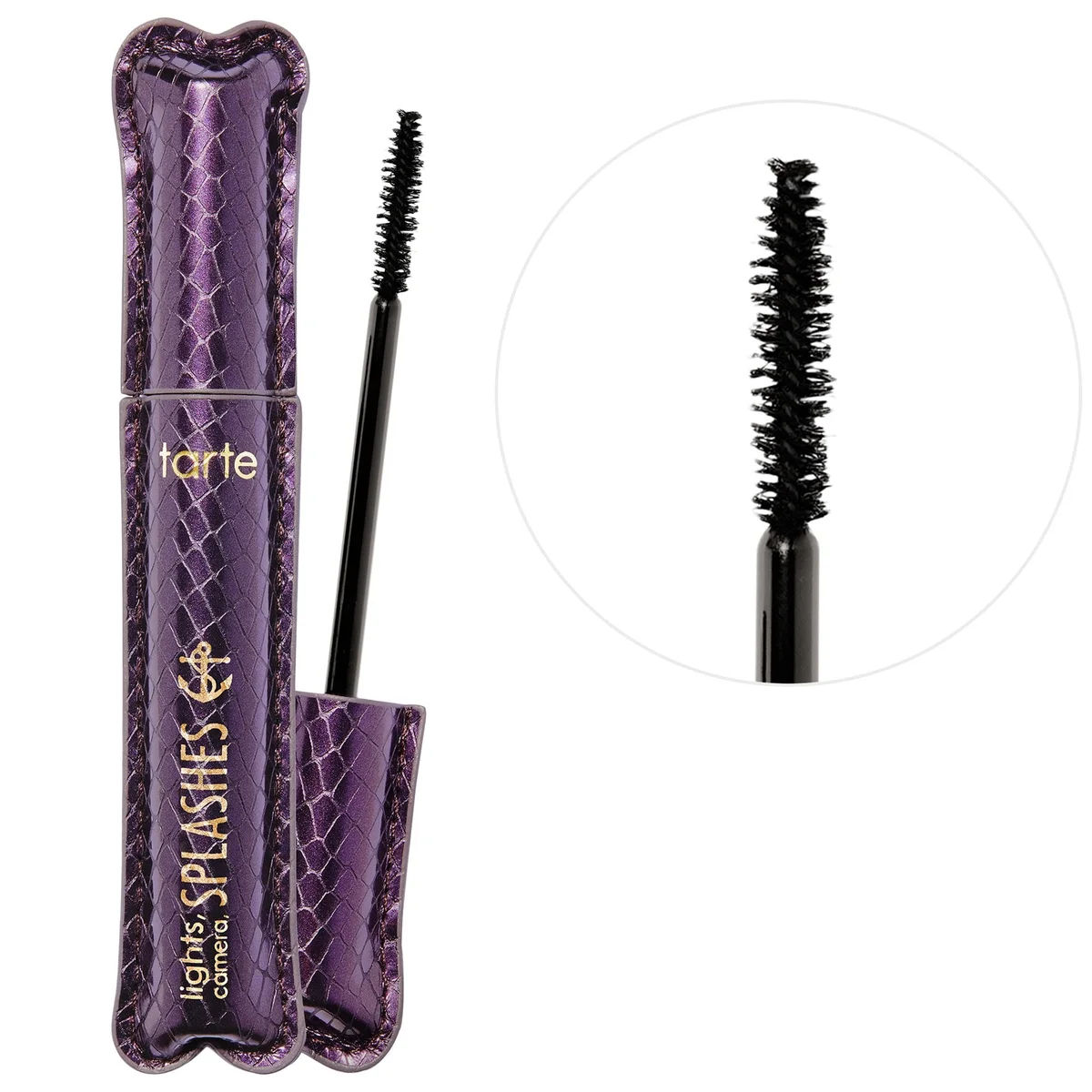lights, camera, splashes™ 4-in-1 volumizing waterproof mascara