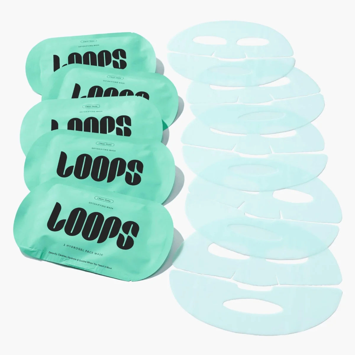 Clean Slate Detoxifying Hydrogel Face Mask Set