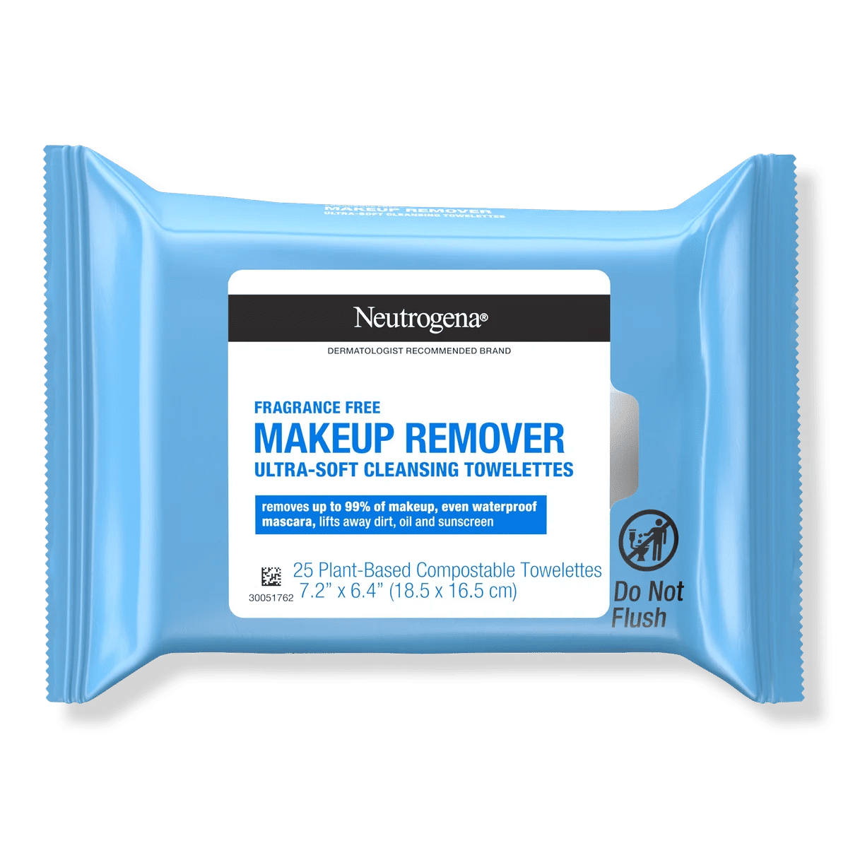 Makeup Remover Cleansing Towelettes Fragrance Free - 25 ct