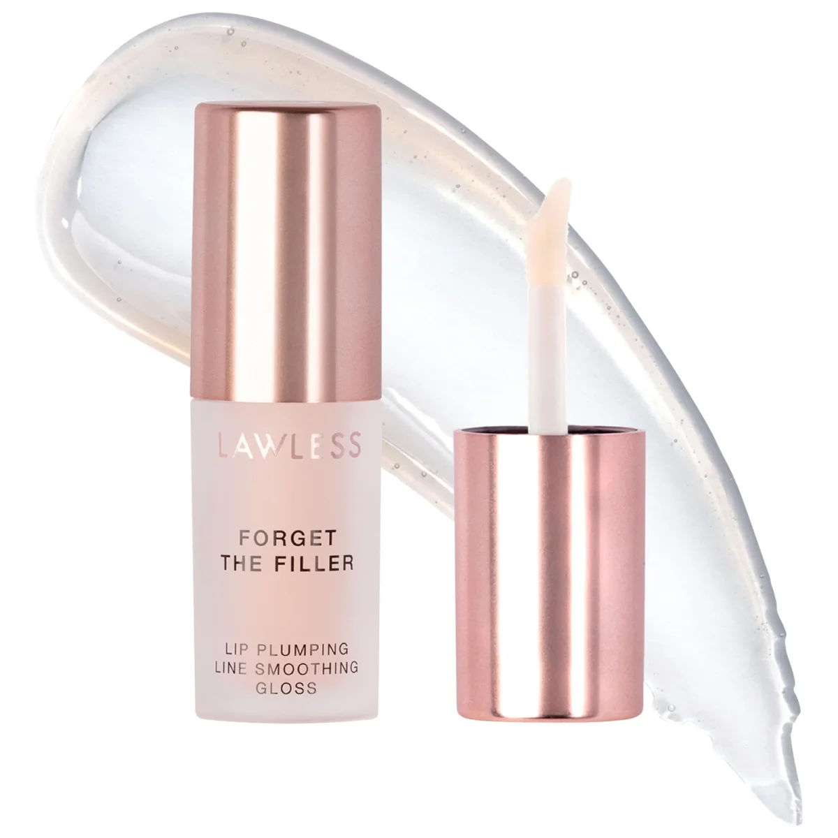 Mini Forget The Filler Lip Plumper Line Smoothing Gloss