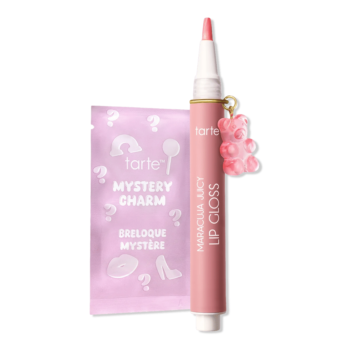 Maracuja Juicy Lip Plumping Peptide Gloss with Charm