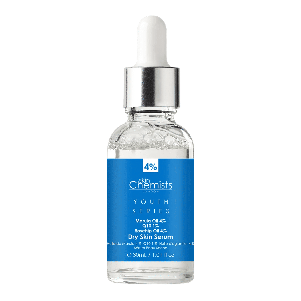 Dry Skin Serum Marula Oil 4%, Q10 1%, Rosehip Oil 4% - 2 ct