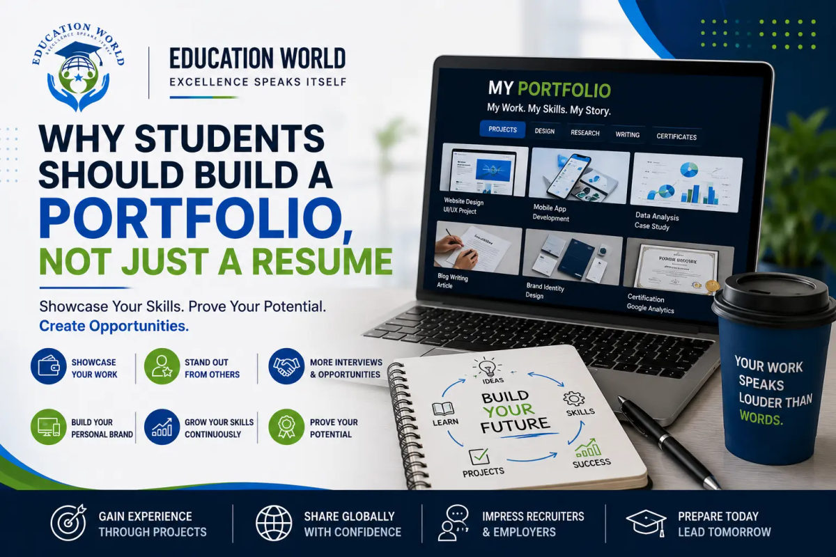 Why Students Should Build a Portfolio, Not Just a Resume