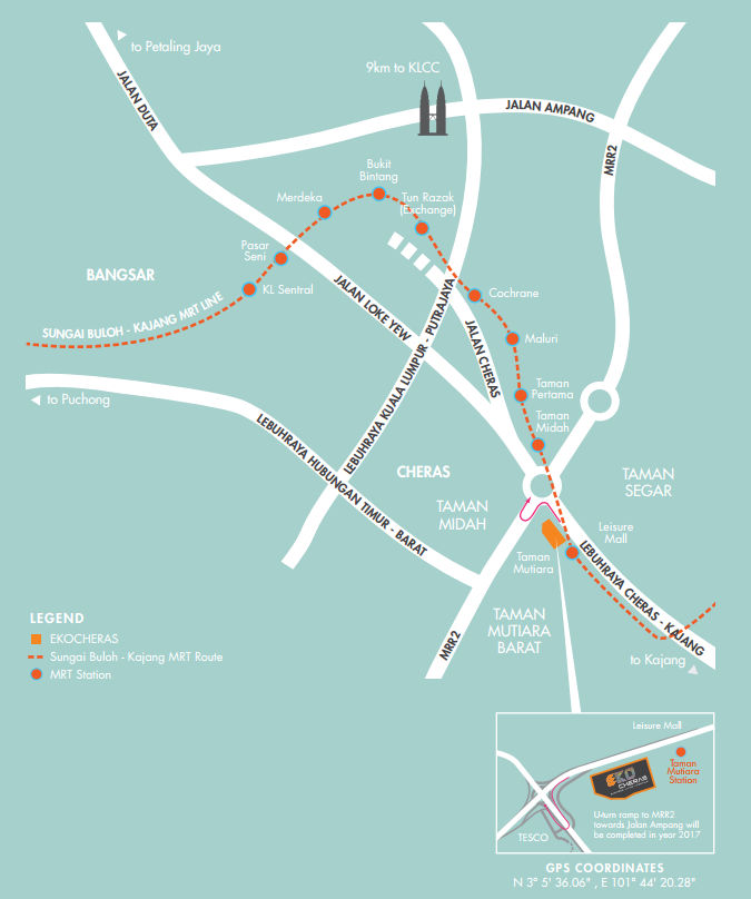 EkoCheras Location