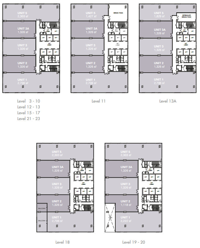 EkoCheras Office Suite Floor Plan