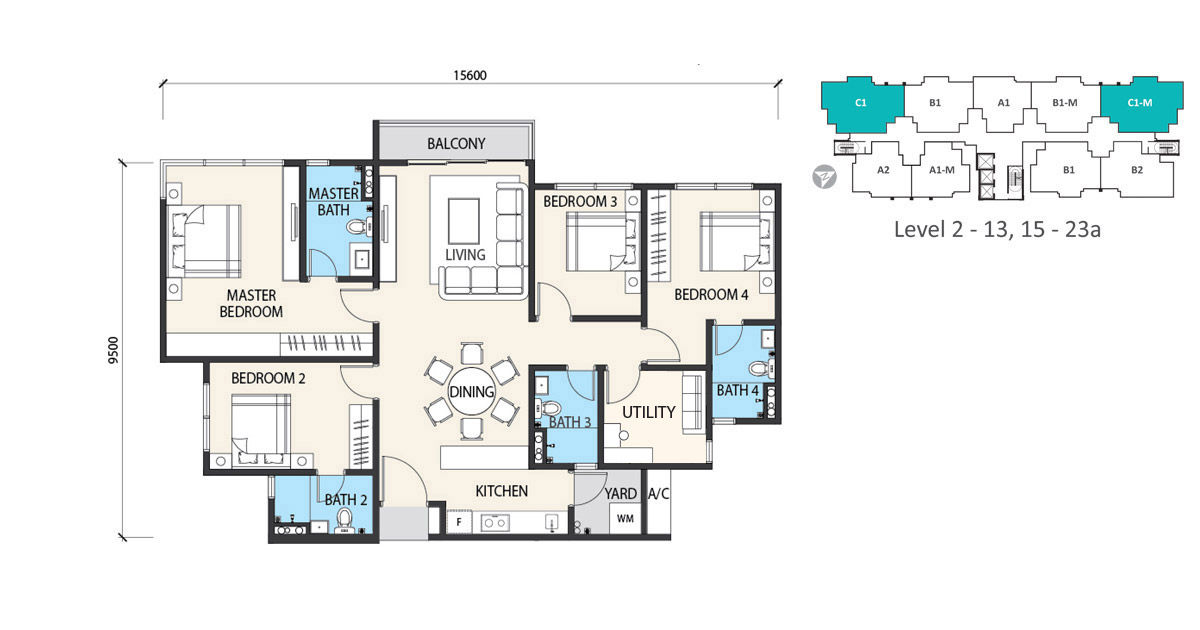 Alstonia_GardenHeights_TypeC1 alstonia garden heights type C1