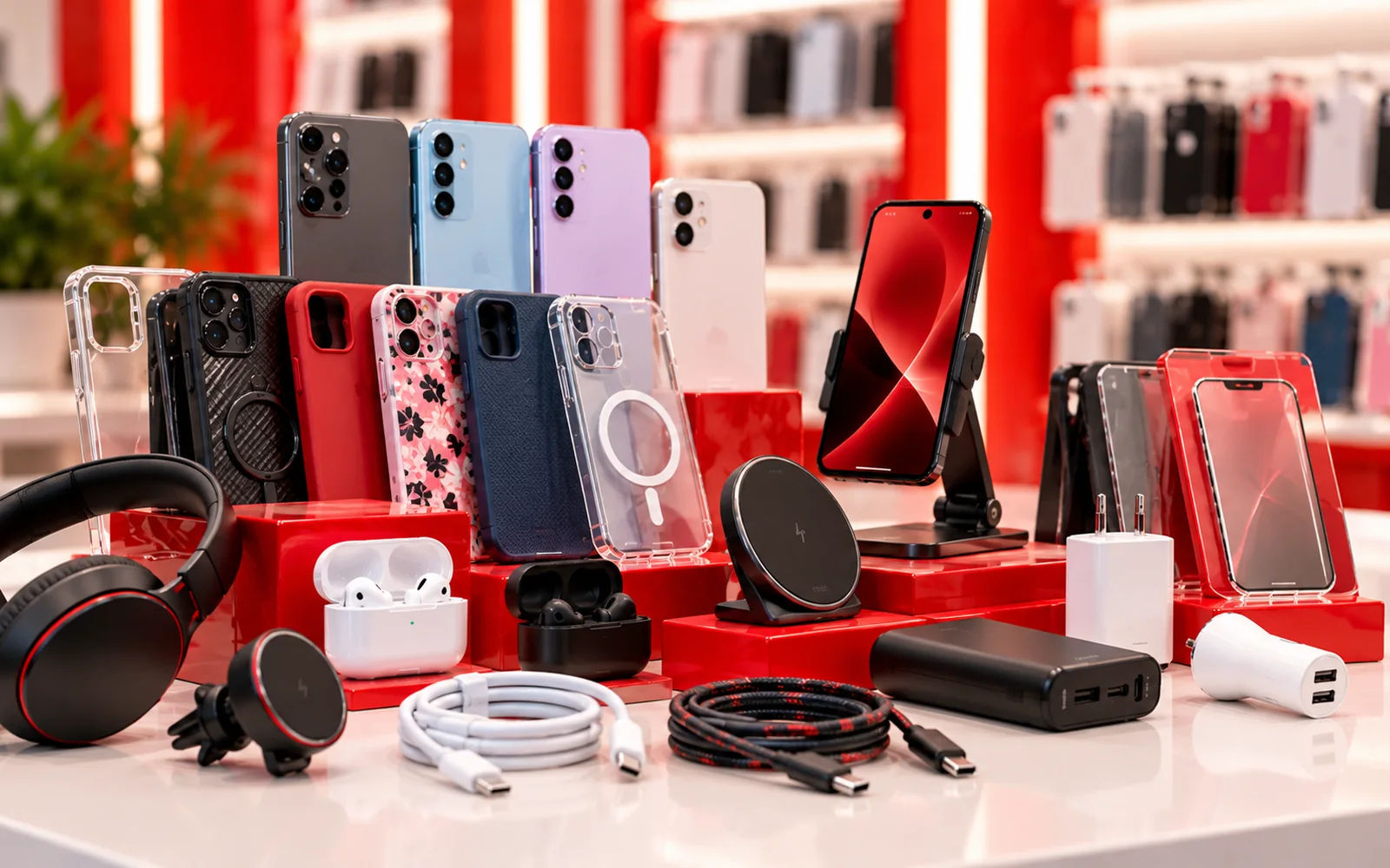 Mobiltelefon-védelem és kiegészítők a Malom Központban