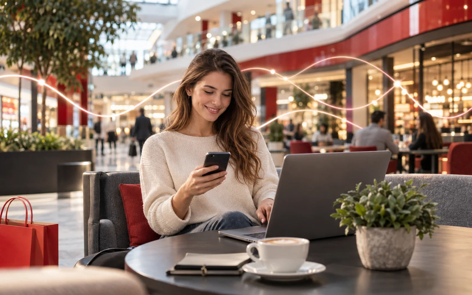 Ingyenes Wi-Fi a Malom Központban