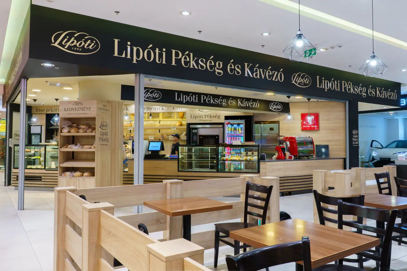Lipóti Pékség üzlet