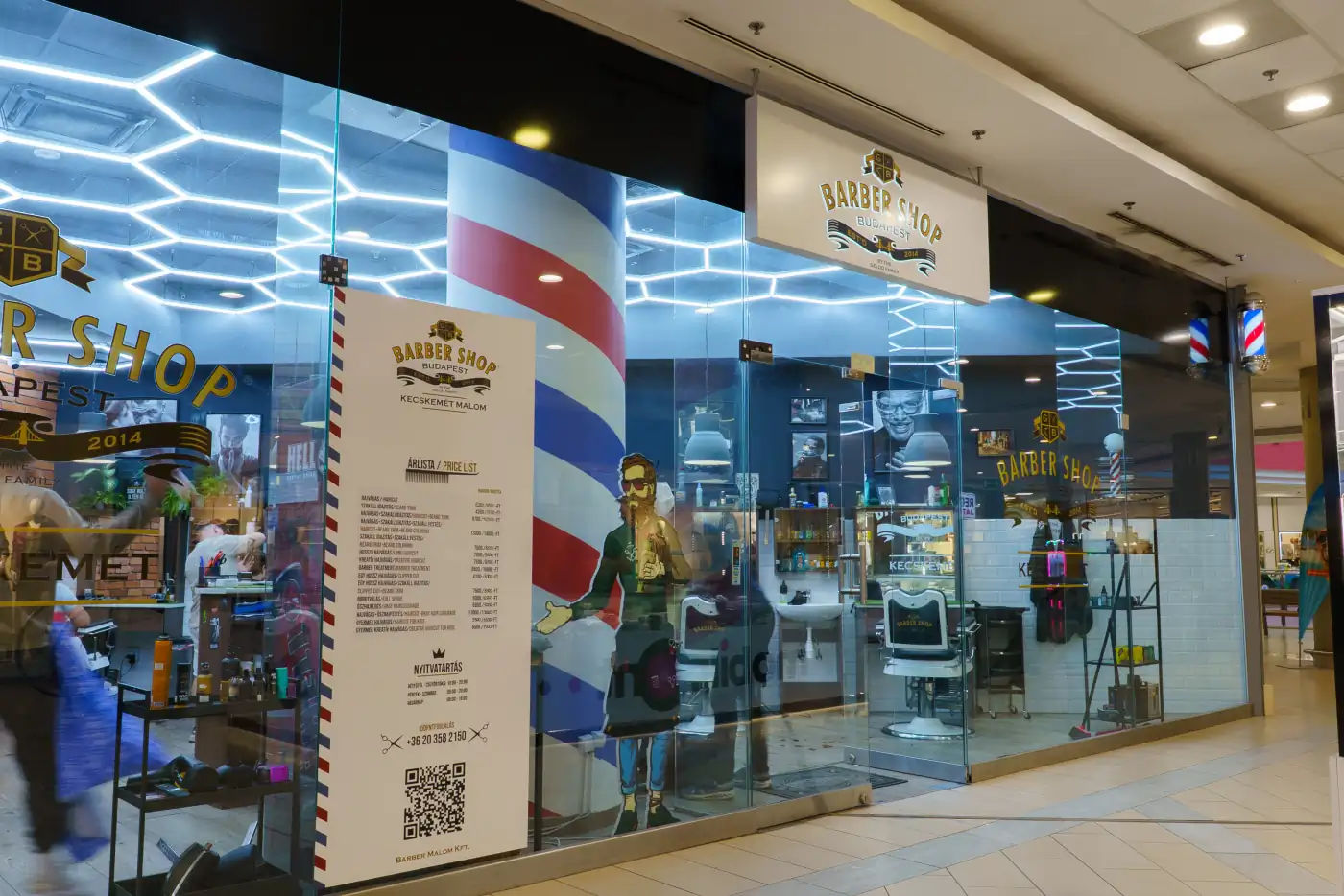 Barber Shop Budapest / Kecskemét üzlet