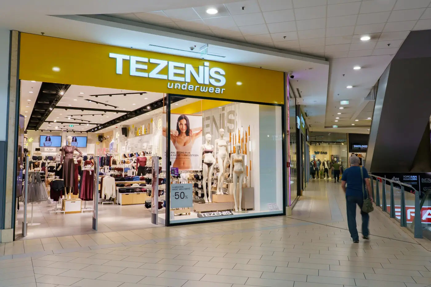 Tezenis üzlet