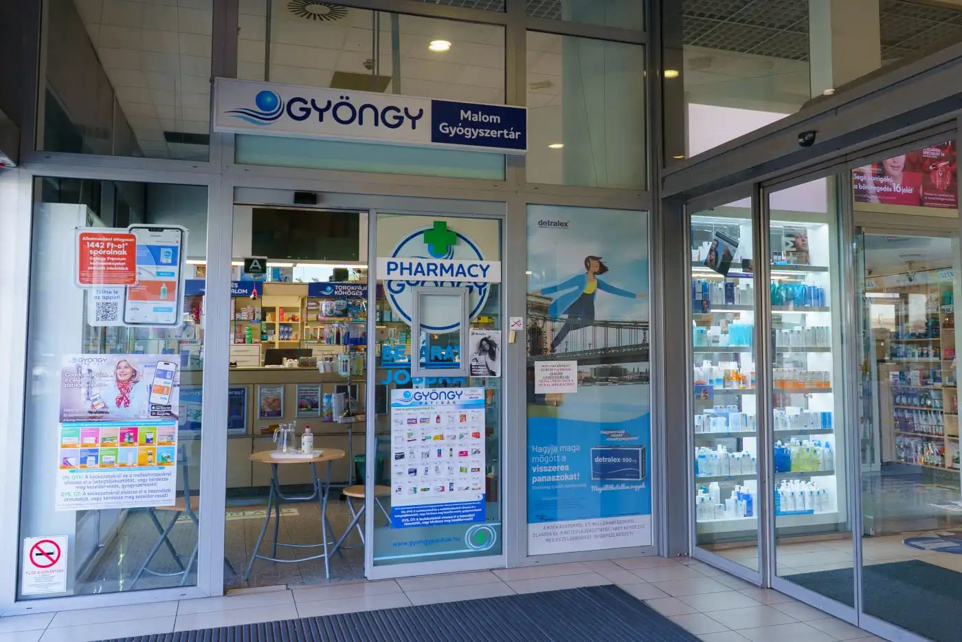 Malom Gyógyszertár üzlet