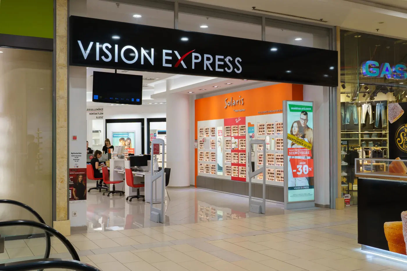 Vision Express üzlet
