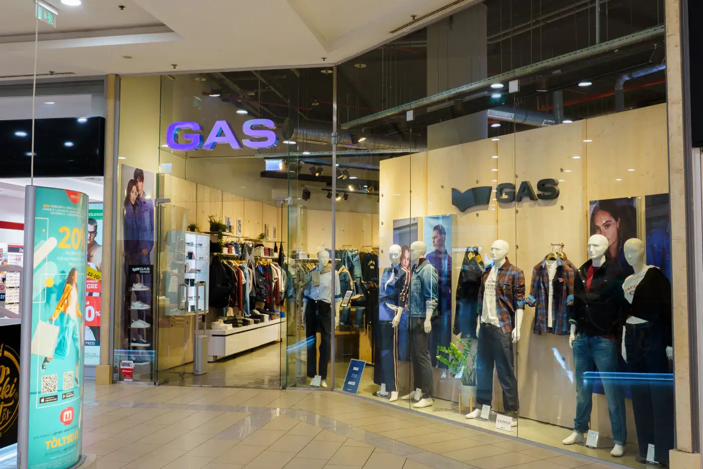 Gas Jeans üzlet