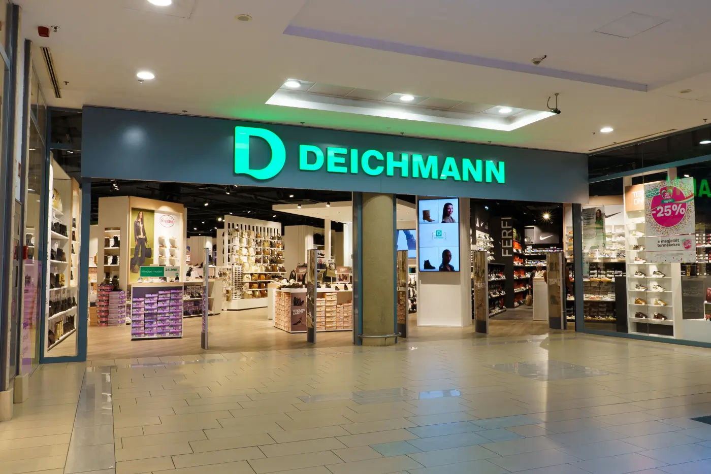 Deichmann üzlet