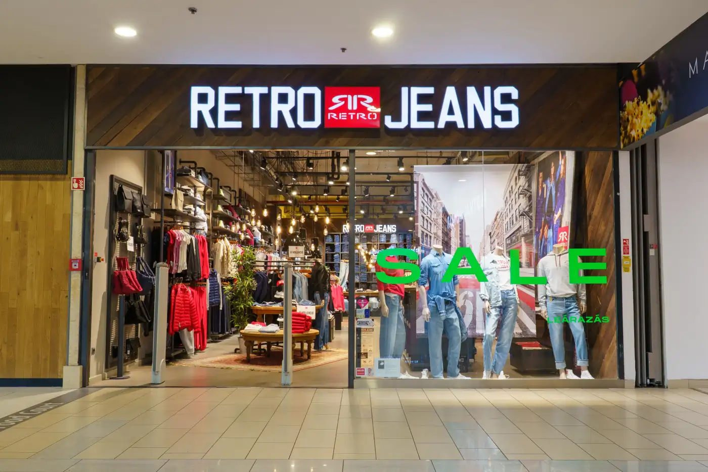 Retro Jeans üzlet