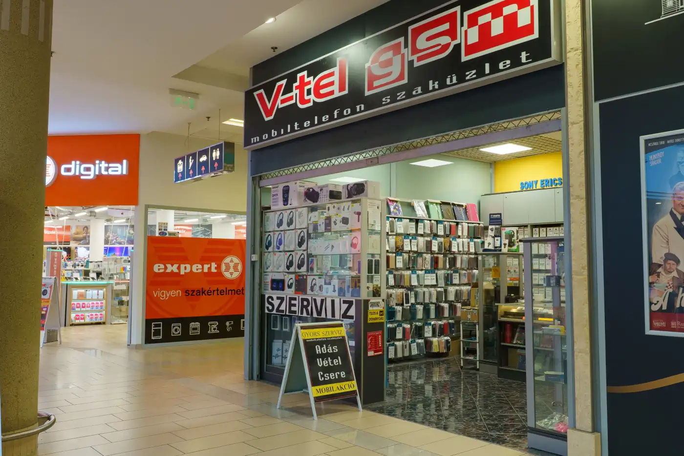 V-tel Gsm üzlet